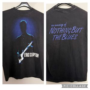 ERIC CLAPTON 1994 T Shirt L Single Stitch Winterland Nothing But the Blues tour